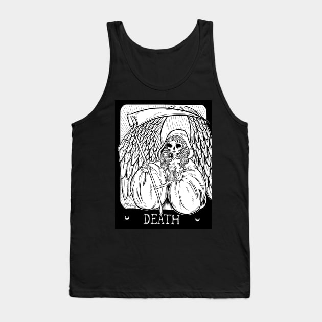 Death Card Tank Top by SpacebatDesigns 